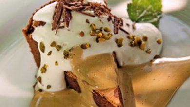 Photo of Schokoladetorte mit Kaffeeschaum