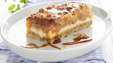 Photo of Cheesecake-Apfelstreuselkuchen