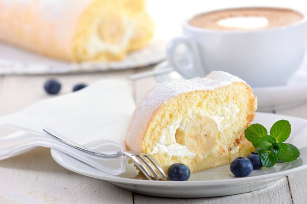 Photo of Bananen-Biscuitrolle