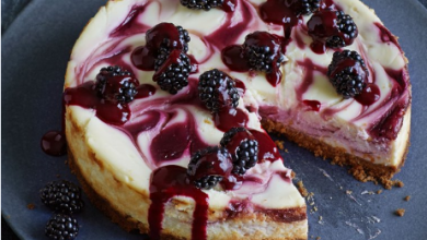 Photo of Brombeer-Cheesecake