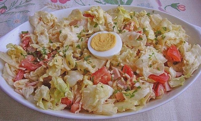 Photo of Amerikanischer eisbergsalat in 5 minuten fertig !