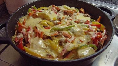 Photo of Paprika pfanne mit kartoffeln und hackfleisch