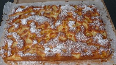 Photo of Apfelkuchen vom blech, wie früher bei oma !