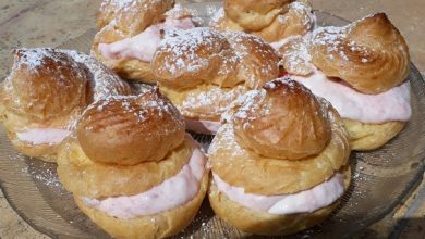 Photo of Windbeutel mit erdbeersahne – füllung