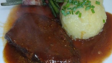 Photo of Rinderbraten mit knödel