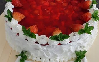 Photo of Geburtstags Erdbeertorte