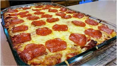 Photo of PIZZA AUFLAUF, GEHT SCHNELL UND SCHMECKT SUPER !