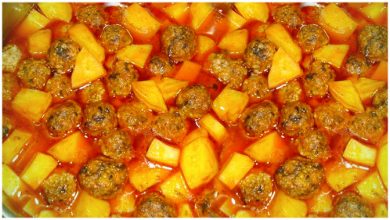 Photo of KARTOFFELEINTOPF MIT FLEISCHKLÖSSCHEN, SEHR LECKER