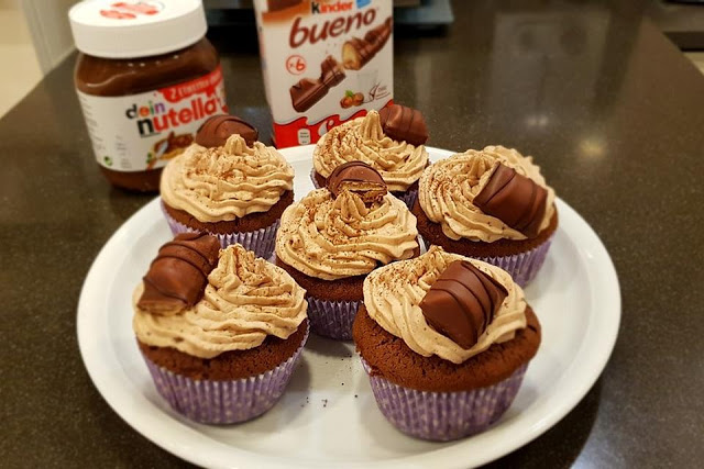Photo of Kinder Bueno-Cupcakes
