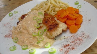 Photo of Rahm-Zwiebel-Schnitzel