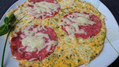 Photo of Omelett-Pizza