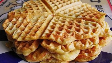 Photo of Apfelwaffeln