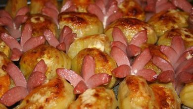 Photo of Überbackene Kartoffeln mit Wurst