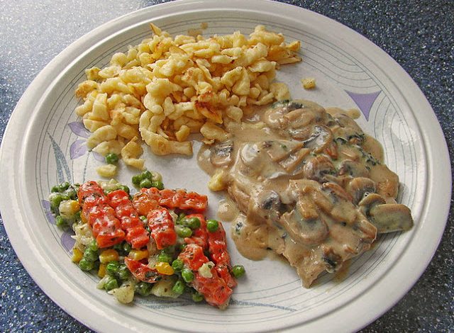 Photo of Champignon Rahm Schnitzel