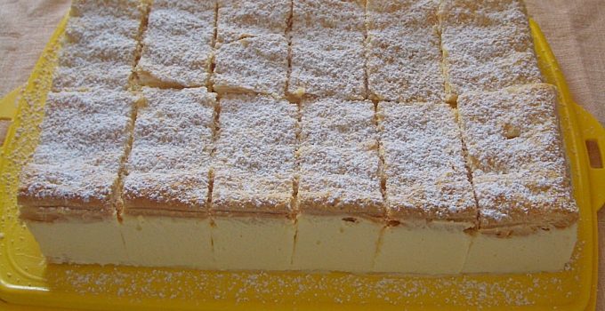 Photo of Zitronen Mascarpone-Schnitten