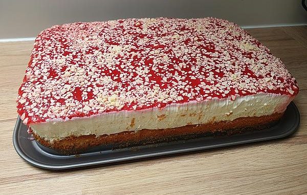 Photo of Spaghettieis-Blechkuchen