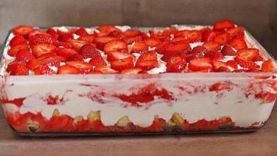 Photo of Erdbeer Tiramisu, in 10 Minuten fertig !