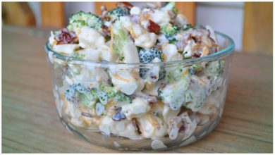 Photo of BROKKOLISALAT MIT SAURER SAHNE