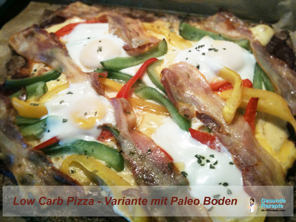 Photo of Low Carb Pizza – Variante mit Paleo Boden