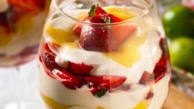 Photo of Erdbeer-Limetten-Quark