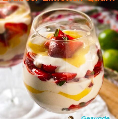 Photo of Erdbeer-Limetten-Quark