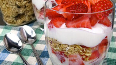 Photo of Frühstücks – Joghurt – Drink