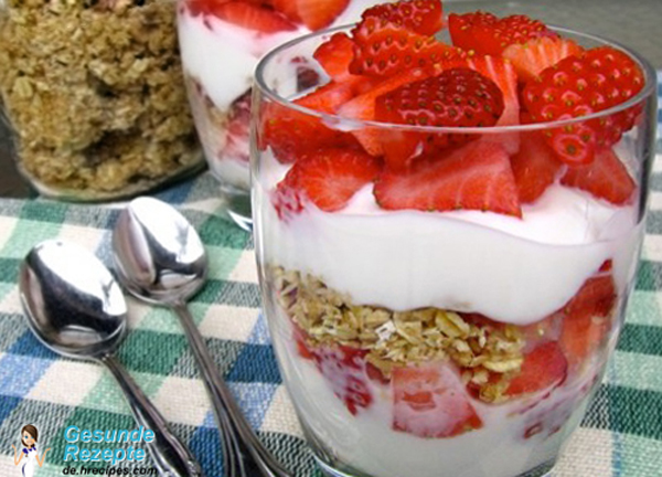 Photo of Frühstücks – Joghurt – Drink