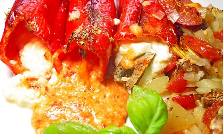 Photo of Türkische Paprika aus dem Backofen – sehr knackig