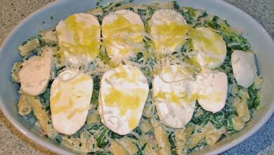 Photo of Tortiglioni Prosciutto e Spinaci al forno