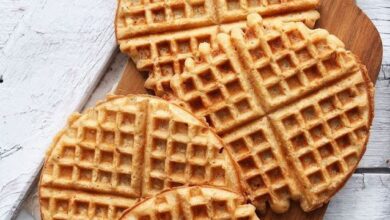 Photo of Die saftigsten Waffeln machst du aus Quark und Mineralwasser