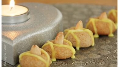 Photo of Zitronenkrapfen mit Mandeln