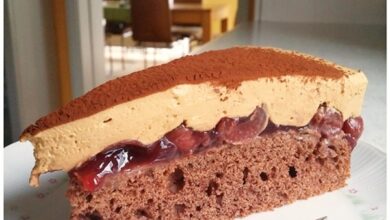 Photo of Cappuccino-Kirschtorte