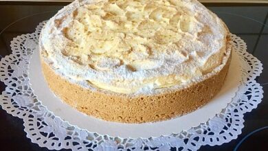 Photo of Käse-Schneekuchen mit Schmand