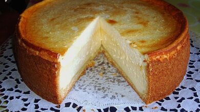 Photo of Käsekuchen mit 2 Schichten