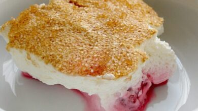 Photo of Himbeerzaubercreme (Gigantisch und garantiert der Nachspeisenhit)