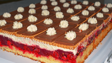 Photo of Himbeer-Keks-Schnitten