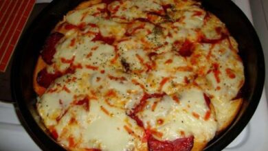 Photo of Käsepizza aus altem Brot für ein paar Mäuse