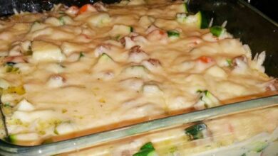 Photo of Fitness Hackfleisch-Zucchini-Auflauf