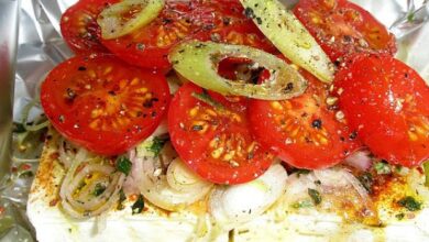 Photo of Gebackener Schafskäse (Ein schnelles Gericht, das sich hervorragend als Vorspeise eignet)