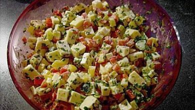 Photo of Paprika gouda leckeres salat