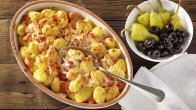 Photo of Super einfaches und leckeres Gericht aus einer Backform