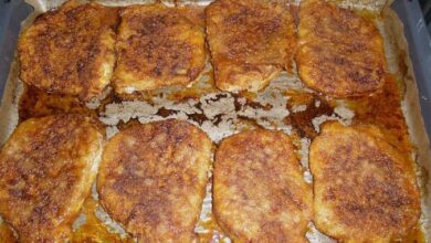 Photo of PANIERTE SCHNITZEL AUS DEM leckeres BACKOFEN