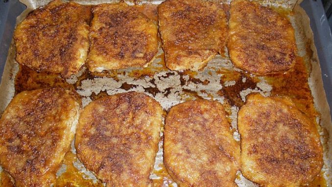 Photo of PANIERTE SCHNITZEL AUS DEM leckeres BACKOFEN