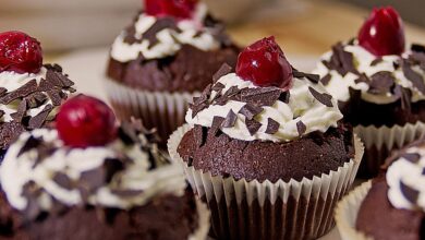 Photo of Schwarzwälder Kirsch Cupcakes