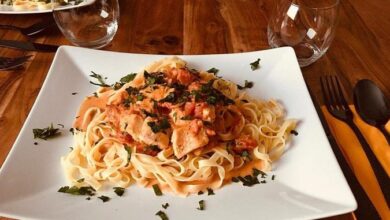 Photo of Tagliatelle al Salmone