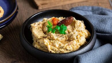 Photo of Pikanter Dattel-Frischkäse-Dip