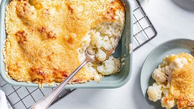 Photo of Einfacher Blumenkohlauflauf