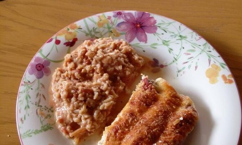 Photo of Überbackene lauch-schinken röllchen