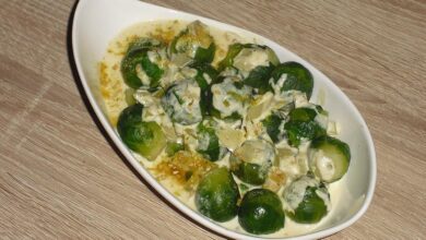 Photo of Rosenkohl in frischkäse-curry-sauce