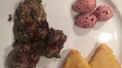 Photo of Rehcarrée mit rotweinbutter